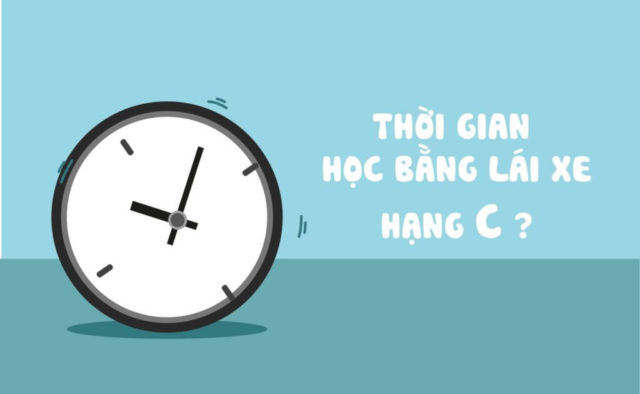 Thời gian học bằng C