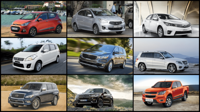 Các phân khúc xe ô tô hiện nay