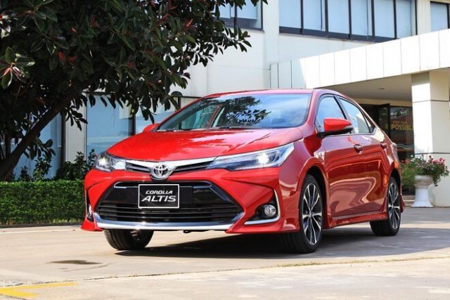 Khả năng vận hành của Toyota Altis 2020