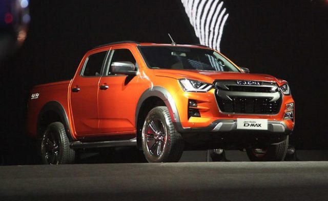 Ngoại thất của Isuzu Dmax 2020