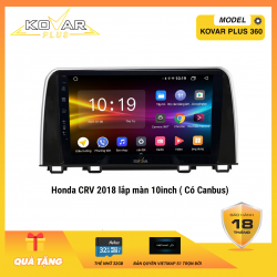 Honda CRV 2018 lắp màn 10 inch