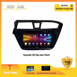 Hyundai I20 lắp màn 9 inch