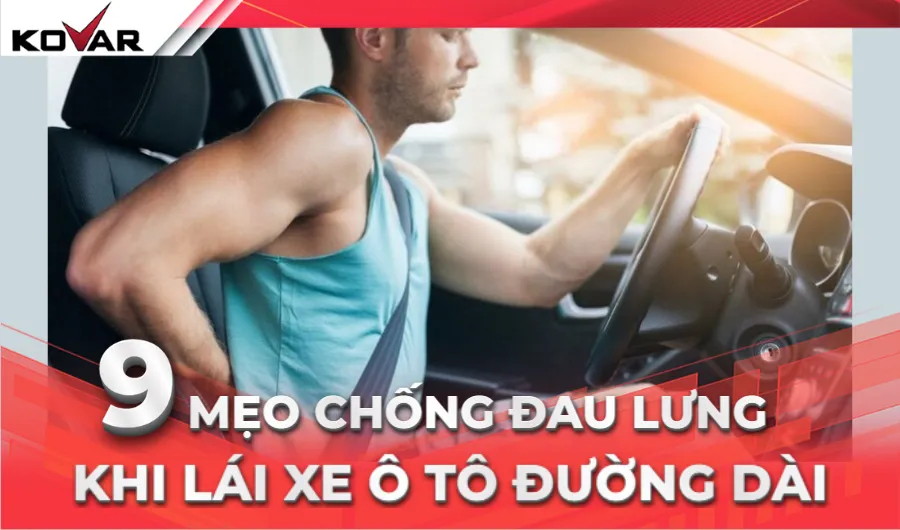 Chống đau lưng khi lái xe ô tô