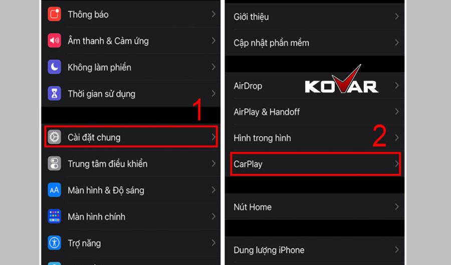 3 bước kết nối Apple CarPlay không dây
