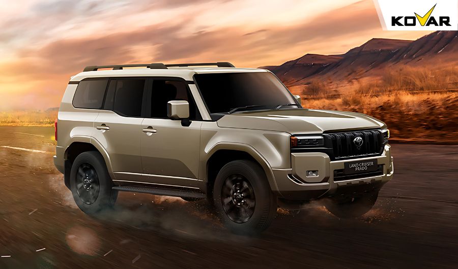 Toyota Land Cruiser Prado 2024 mang đậm chất bề thế của dòng SUV hạng sang