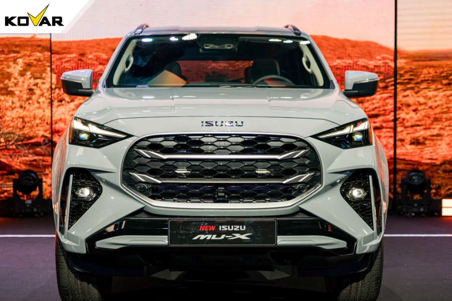 Thiết kế đầu xe Isuzu Mu-X 2025