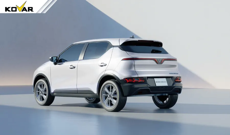 Thiết kế đuôi xe VinFast Herio Green