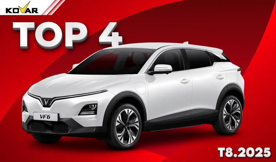 Top 4. VinFast VF 6 – 2.038 xe