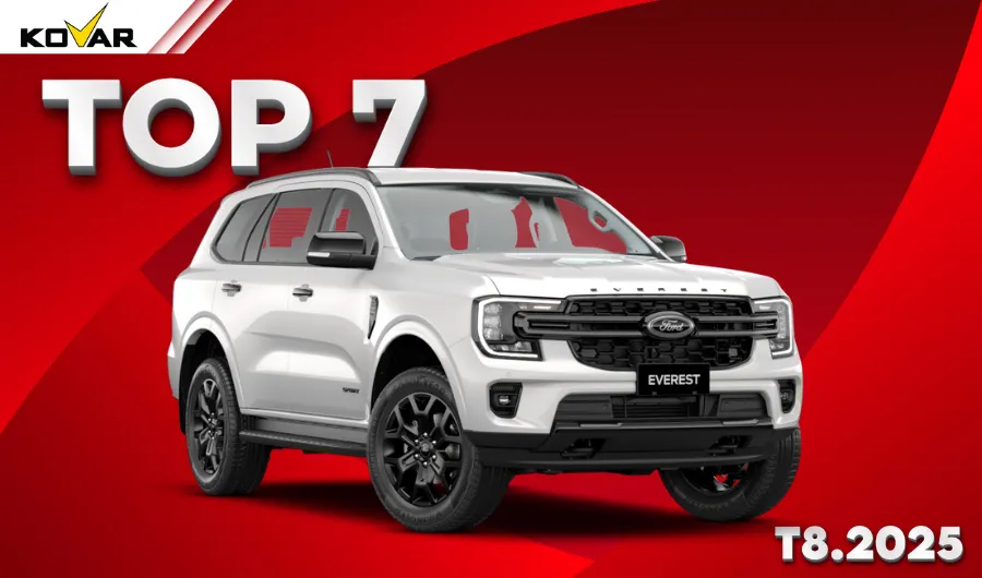 Top 7. Ford Everest – 1.053 xe
