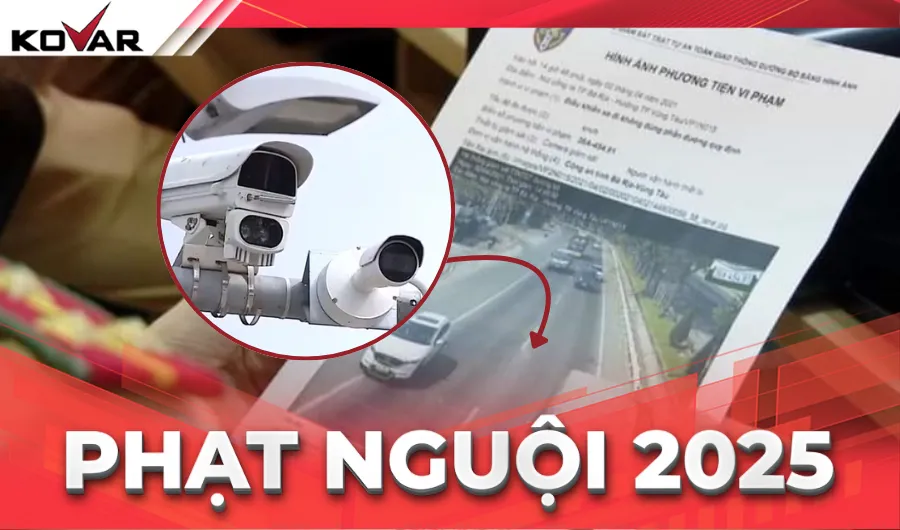Phạt nguội 2025: Cập nhật quy định mới, cách tra cứu và mức phạt chi tiết xe máy, ô tô