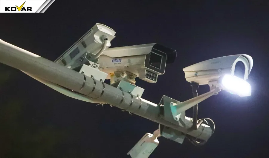 Hình ảnh minh họa Camera AI trong giám sát giao thông