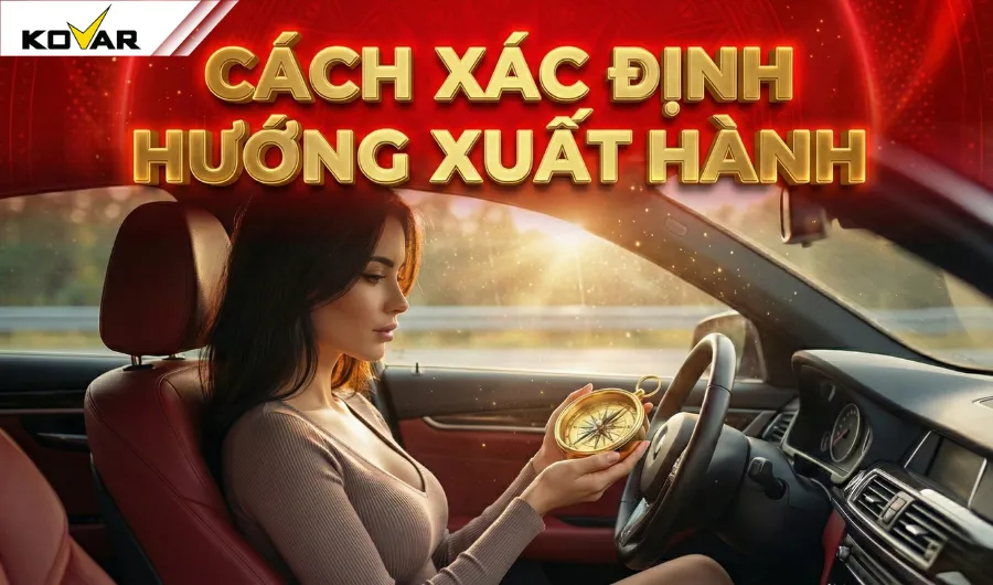 3 Cách xác định hướng xuất hành 2026 Đại Cát