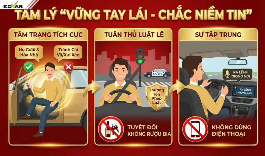 Tâm thế "Vững tay lái - Chắc niềm tin"