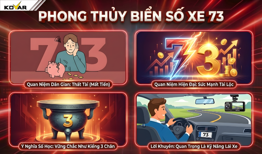 Ý nghĩa phong thủy của số 73 là tỉnh nào
