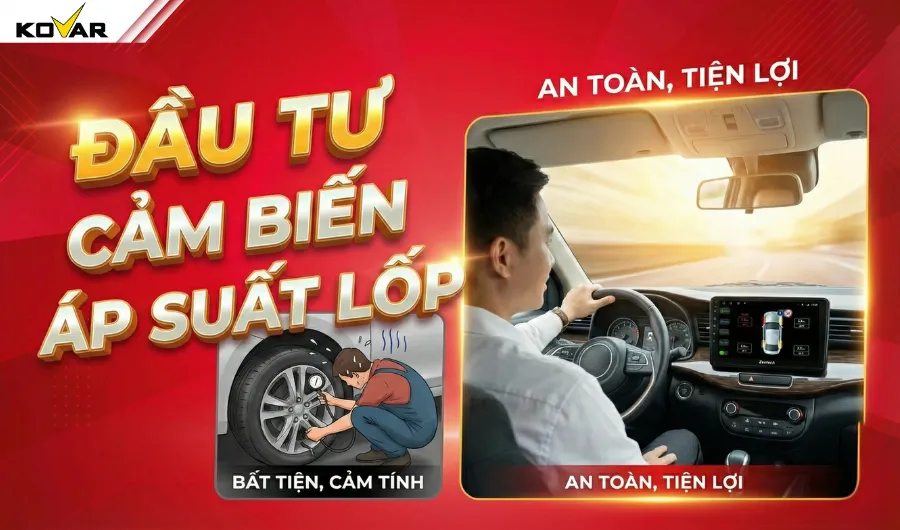 Đầu tư cảm biến áp suất lốp