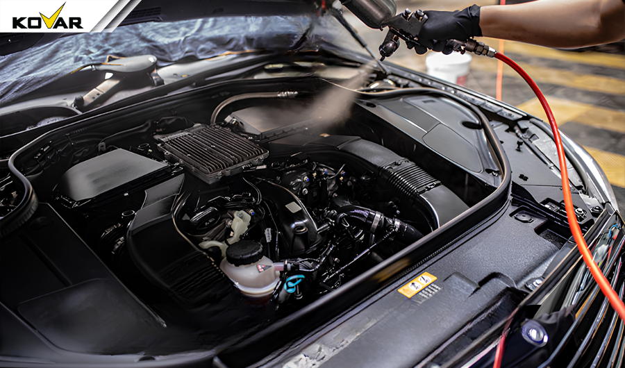 Phun dưỡng khoang máy